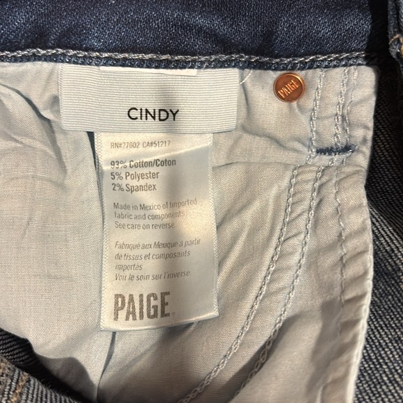 Paige Cindy high rise straightt ankle Jean size 27 - Picture 8 of 8